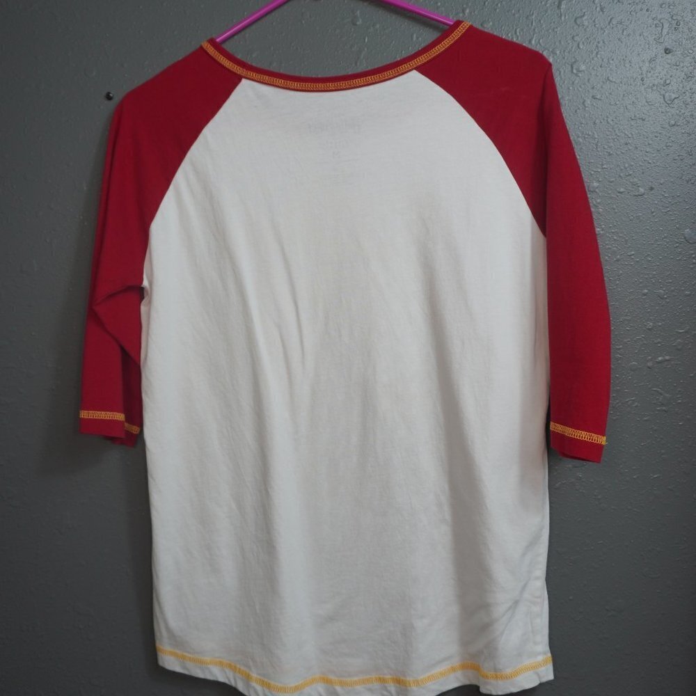 The Wizarding World of Harry Potter Womens Gryffindor Jersey Shirt Size Medium - Picture 3 of 4